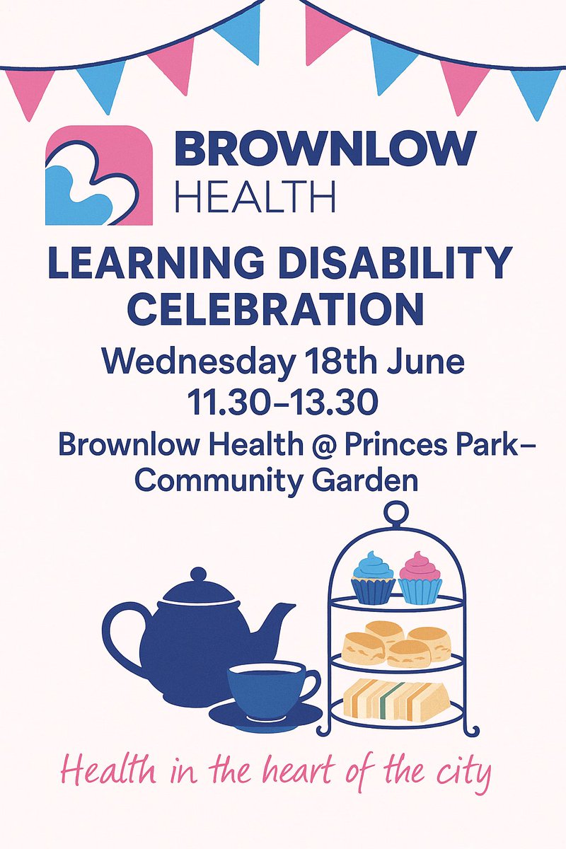 Learning Disability Week 2025 runs from 16–22 June with the theme "Do you see me?"- highlighting the importance of people with learning disabilities being seen, heard and valued.

Open to all Brownlow Health patients - see poster for details!