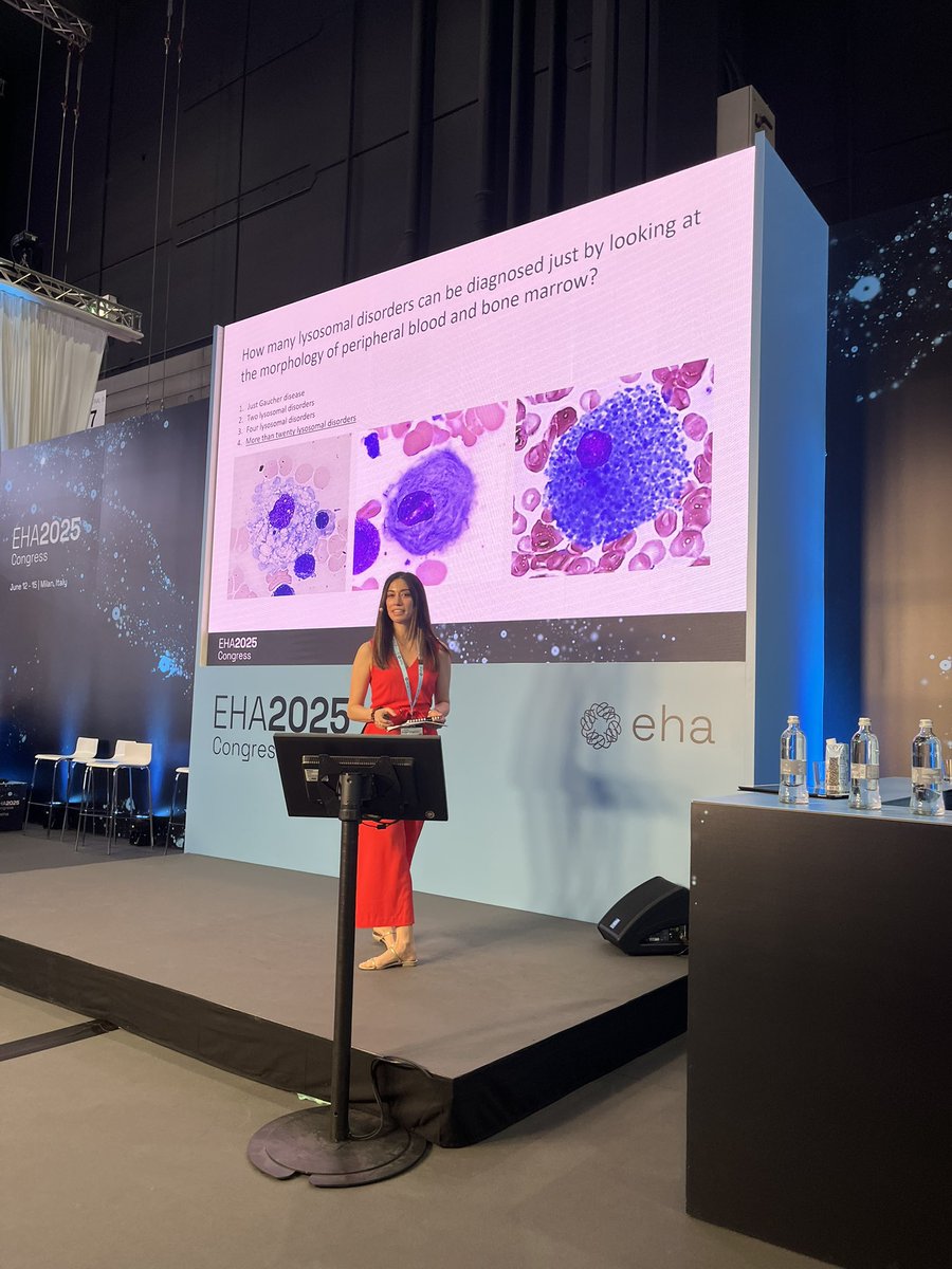 Increíble la sesión presentada en #EHA25 por <a href="/mmar_meijon/">Mar</a> <a href="/HematoRYC/">Hematología y Hemoterapia RYC</a> y miembro de #SETHJoven sobre la importancia del estudio de enfermedades lisosomales en trombocitopenias no filiadas <a href="/sehh_es/">@sehh_es</a> <a href="/SEHHJoven/">SEHH Joven</a> <a href="/SETH__Oficial/">SETH Trombosis y Hemostasia</a> <a href="/EHA_Hematology/">European Hematology Association</a>