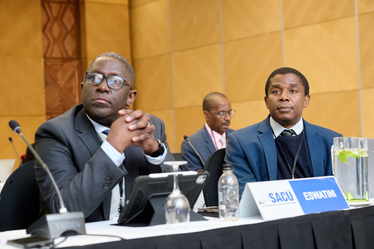 Delegates at the SACU Commission held its 2nd Retreat on 12–13 June 2025 in WHK, Namibia, attended by senior officials from all Member States and chaired by the ED <a href="/FinanceNamibia/">Ministry of Finance</a> Dr. M. Humavindu.