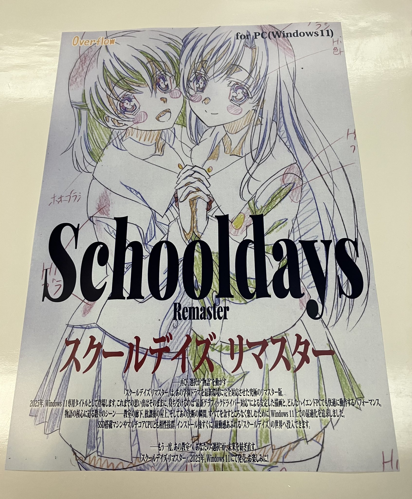 School Days 抱き枕カバー 購入 特典 テレカ 【清浦 刹那 Summer