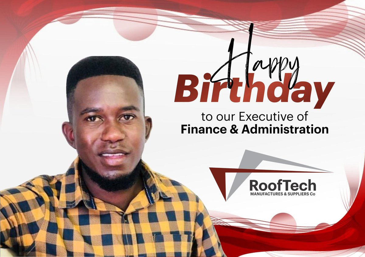 🎉Happy Birthday Mr Executive <a href="/DuuLucas2/">Lucas Lucas</a> 🙏🏽. 

We are proud of your leadership and commitment at <a href="/RoofTech_Nam/">RoofTech</a>