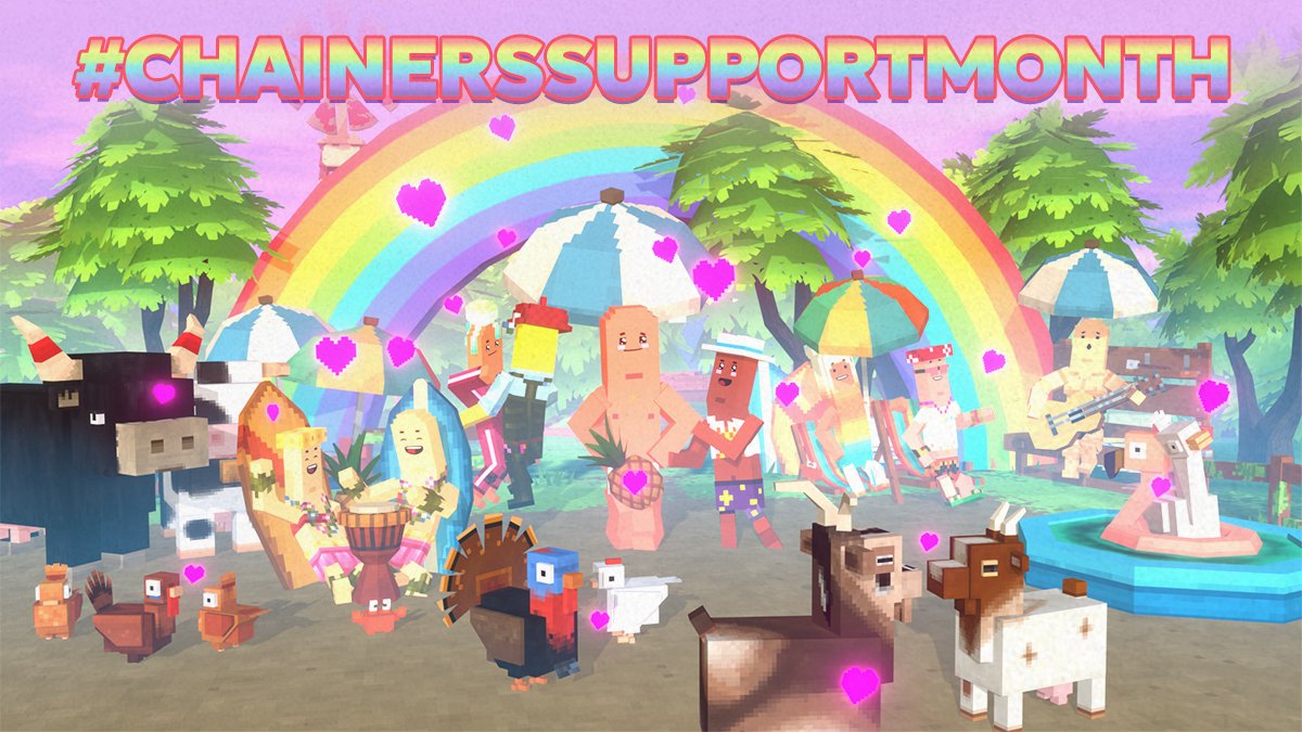 Chainers ๐ (@chainersgame) on Twitter photo โ๏ธ๐THIS IS CHAINERS SUPPORT MONTH ๐2 Weeks Streak #Event๐โ WHERE EVERYONE METTERS ๐โ๏ธ
We're on a mission to ignite a love for #Chainers until the end of June. Letโs make Chainers go #VIRAL, and Iโll show you how! โค๏ธ๐
Once upon a time, from a galaxy far away, #Chainers โ๏ธ๐THIS IS CHAINERS SUPPORT MONTH ๐2 Weeks Streak #Event๐โ WHERE EVERYONE METTERS ๐โ๏ธ
We're on a mission to ignite a love for #Chainers until the end of June. Letโs make Chainers go #VIRAL, and Iโll show you how! โค๏ธ๐
Once upon a time, from a galaxy far away, #Chainers