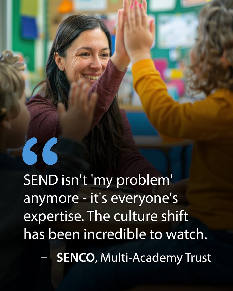 Have you heard about STEPS yet? The SEND pilot transforming UK schools - FREE until Jan 26th! Whole-school training that builds expertise across your ENTIRE team, not just the SENCO office. 12 courses, all staff levels covered:  oltinternational.net/steps-pilot 

#senco #schoolinclusion