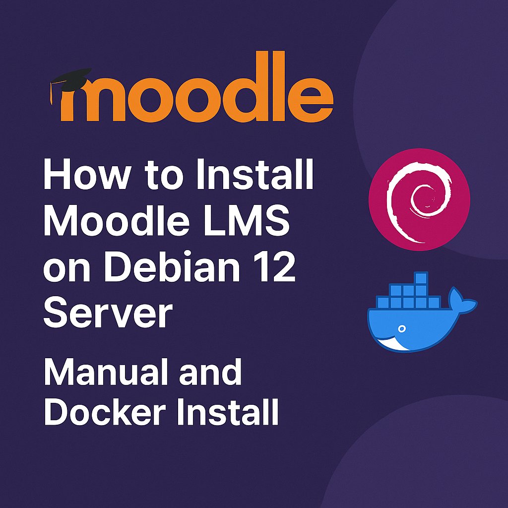 PowiadomieniaN's tweet image. 📚 Install Moodle LMS on Debian 12 — manual & Docker setup 🐳
Perfect for VPS Linux environments!
👉 netcloud24.blogspot.com/2025/06/how-to…
💻 netcloud24.com/serwery/vps-li…
#VPSLinux #Moodle #ServerVPS #Debian12 #Netcloud24 #Docker #Elearning