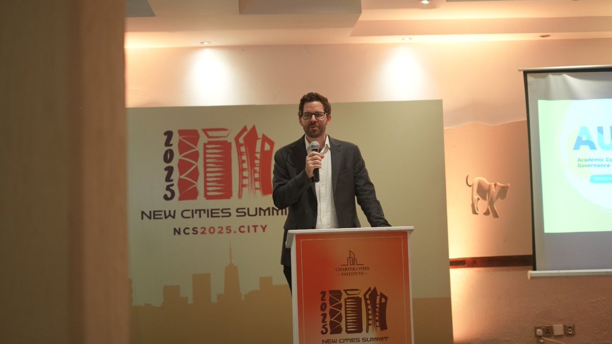 Africa Urban Lab (@africaurbanlab) on Twitter photo The Academic Conference on Urban Governance in African Cities has begun! We’ll hear from researchers working across three themes:
🛣️ Urban expansion
💰 Urban finance
🏙️ New cities & SEZs
<a href="/kurtislockhart/">Kurtis Lockhart</a>, AUL’s Founder & Director, welcomed attendees to kick off the afternoon. The Academic Conference on Urban Governance in African Cities has begun! We’ll hear from researchers working across three themes:
🛣️ Urban expansion
💰 Urban finance
🏙️ New cities & SEZs
<a href="/kurtislockhart/">Kurtis Lockhart</a>, AUL’s Founder & Director, welcomed attendees to kick off the afternoon.