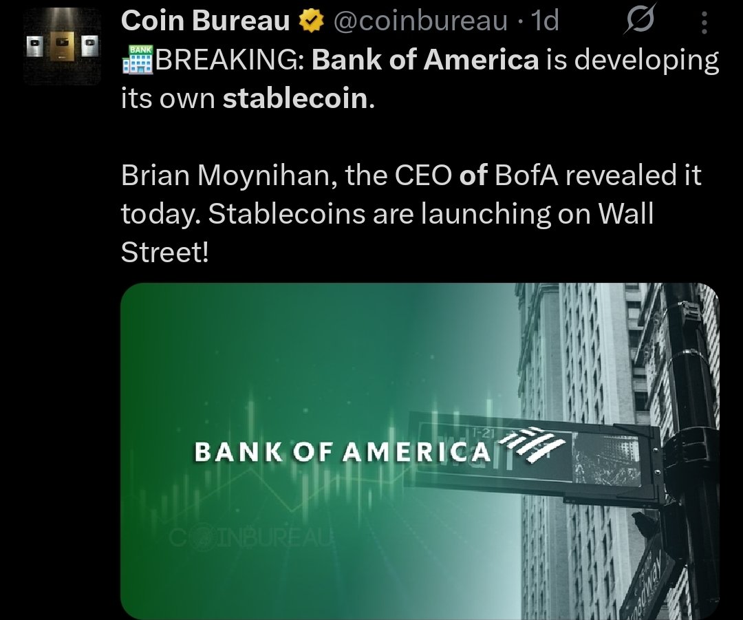 I've long said that stablecoins are going to be more common. It's not going to be a single-player world. Each bank will have their own. That's why I sought out to build a stablecoin interoperability protocol <a href="/_mynth_/">Mynth</a>