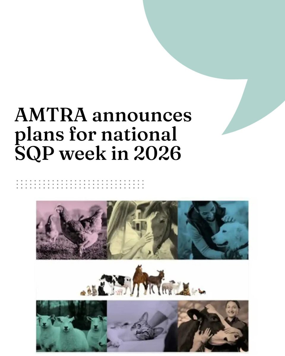 AMTRA announces plans for national SQP week in 2026

 vettimes.com/news/business/…