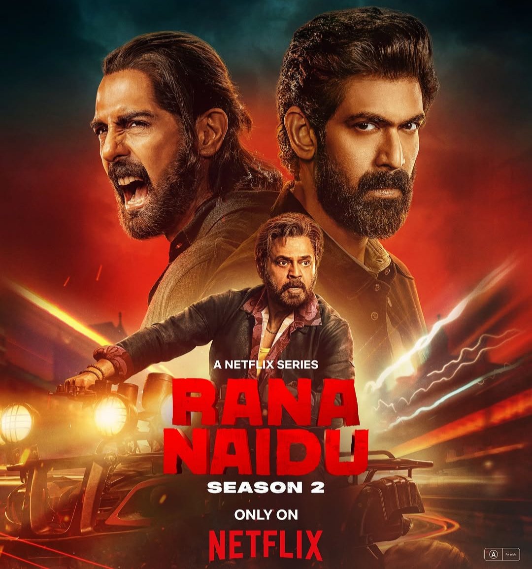 Webseries Lovers 2.0 (@webseries0) on Twitter photo πΊ Alert:
π #RanaNaidu S2 - Netflix's Hindi Action Crime Thriller Series
π¦ S2 (All 8 Episodes) - Now Streaming on #Netflix
βΆοΈ In #Tamil, #Hindi, #Telugu, #Malayalam & #English
π±<a href="/Webseries0/">Webseries Lovers 2.0</a> πΊ Alert:
π #RanaNaidu S2 - Netflix's Hindi Action Crime Thriller Series
π¦ S2 (All 8 Episodes) - Now Streaming on #Netflix
βΆοΈ In #Tamil, #Hindi, #Telugu, #Malayalam & #English
π±<a href="/Webseries0/">Webseries Lovers 2.0</a>