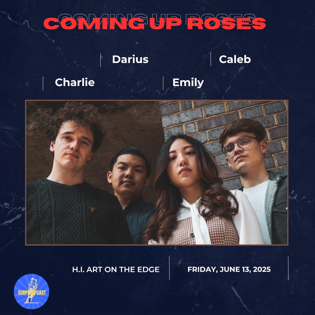 H.I. ART ON THE EDGE (@thehiart418) on Twitter photo IT'S OFFICIAL
SURPRISE CAST #174
Coming up Roses
An enchanting and sincere podcast interview with the band. Take a good listen, smile, and share!
<a href="/cominguprosessg/">Coming Up Roses</a> #shoegaze #dreampop #indie #interview #podcast
Listen: podcasts.apple.com/us/podcast/sur… IT'S OFFICIAL
SURPRISE CAST #174
Coming up Roses
An enchanting and sincere podcast interview with the band. Take a good listen, smile, and share!
<a href="/cominguprosessg/">Coming Up Roses</a> #shoegaze #dreampop #indie #interview #podcast
Listen: podcasts.apple.com/us/podcast/sur…