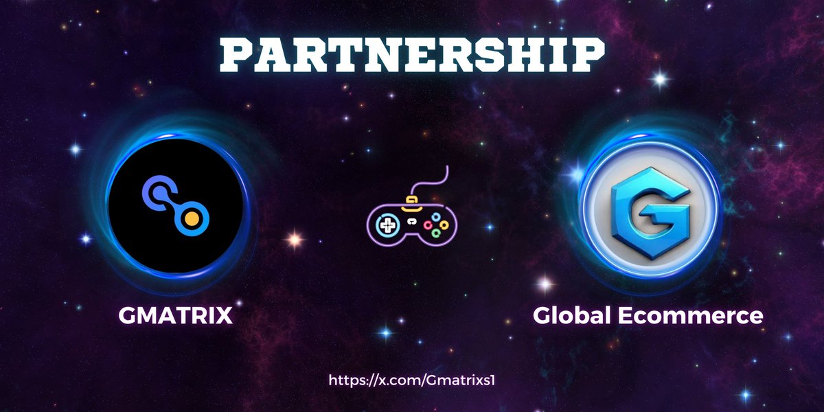 GMATRIXS (@gmatrixs1) on Twitter photo 🎊 PARTNERSHIP ANNOUNCEMENT 🎊
Excited to announce our new #Partnership with <a href="/EcommerceG42160/">Global E-commerce</a>
🌍 Global Ecommerce thrives on shared knowledge—together, we're building a strong, innovative online business landscape worldwide.
#Gmatrixs #Web3 #BlockchainGaming 🎊 PARTNERSHIP ANNOUNCEMENT 🎊
Excited to announce our new #Partnership with <a href="/EcommerceG42160/">Global E-commerce</a>
🌍 Global Ecommerce thrives on shared knowledge—together, we're building a strong, innovative online business landscape worldwide.
#Gmatrixs #Web3 #BlockchainGaming