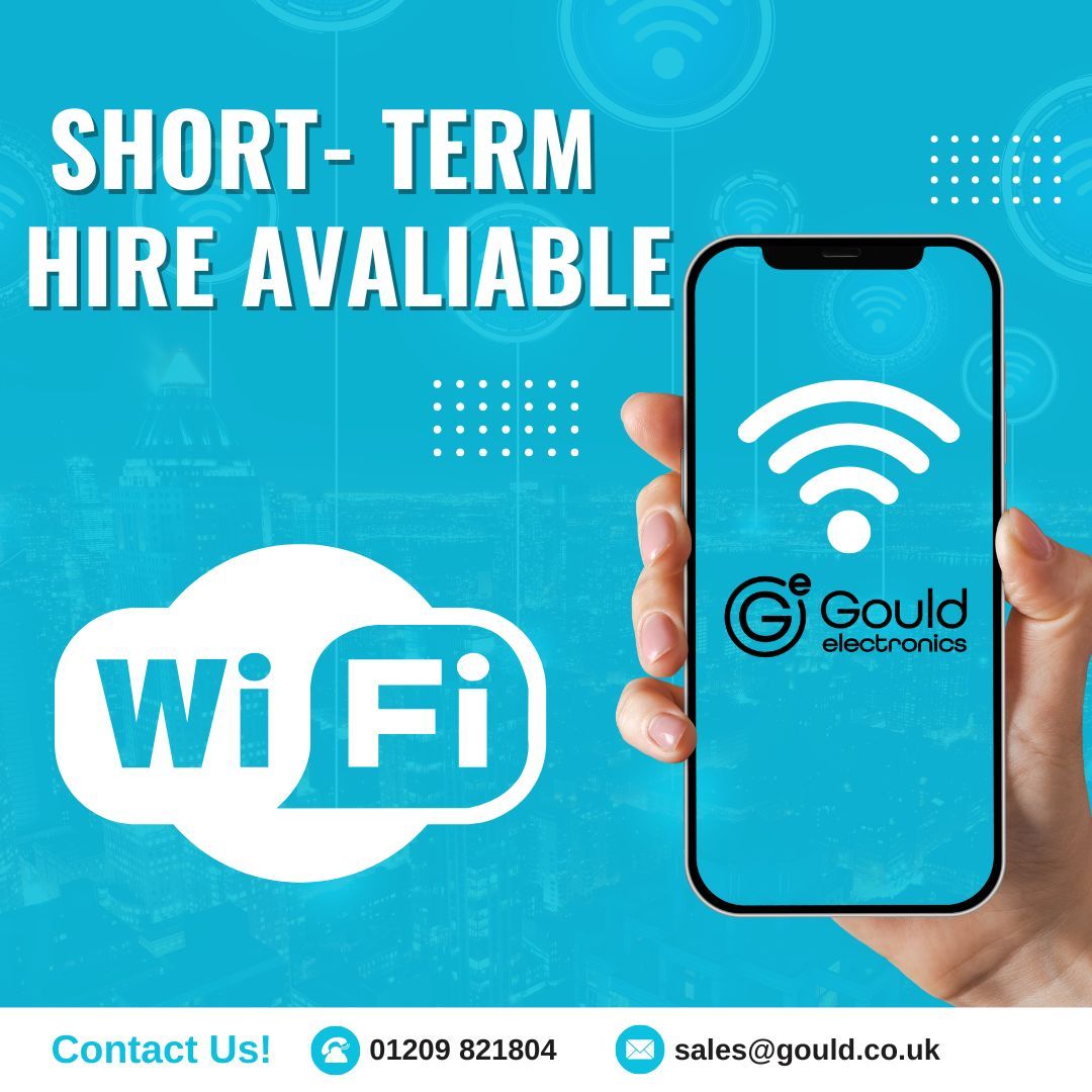 📣 If you have an upcoming event and are in need of reliable and fast Wi-Fi, please get in contact today!🛜 

📞01209~821804⠀⠀
📩 sales@gould.co.uk

#wi-fi #hires #work #gould #tracking #twowayradio #taxi #eventwifi #likeforlike #instagram #radios #booking #installs