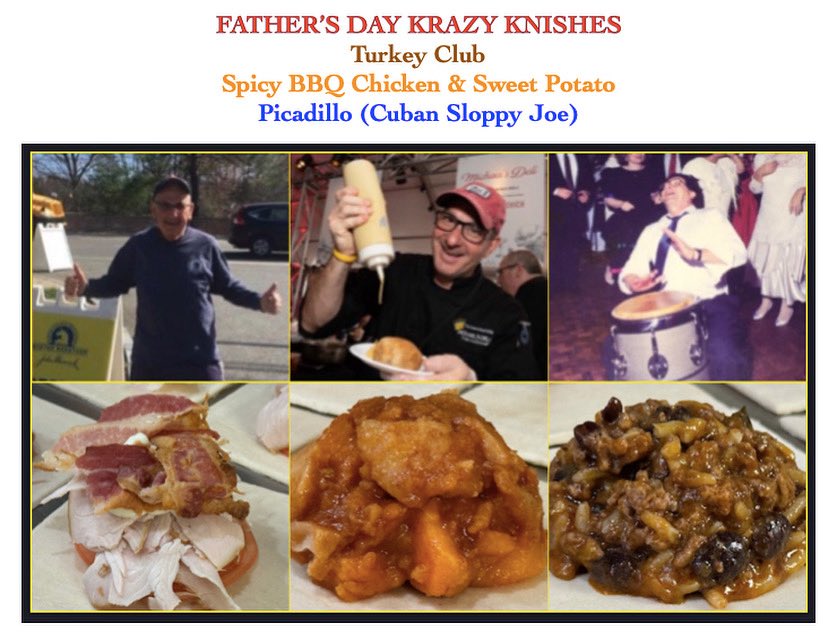 Grab a few of our #FathersDay KrazyKnishes. Share a moment &amp; Thank your Pops! Celebrate the ones who always have our back! #celebrate #dad #turkey #club #bbqchicken #sweetpotato #picadillo #deli #bestofboston #familybusiness #getsome #whatareyouwaitingfor