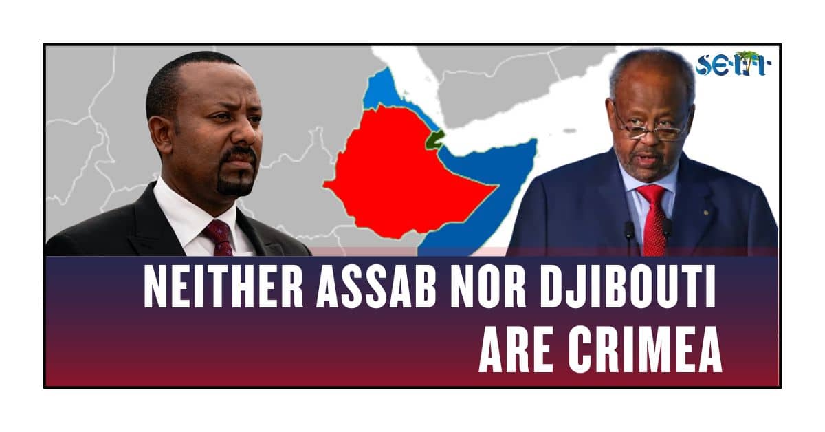 SetitMedia's tweet photo. Neither Assab Nor Djibouti Are Crimea -  
 https://t.co/f1NVaCeRlm  | In a powerful and unambiguous interview with Jeune Afrique, Djibouti’s President Ismaïl Omar Guelleh delivered his strongest message yet to Ethiopian Prime Minister Abiy Ahmed, bluntly rejecting any notion ... https://t.co/LZ5aZNXelv