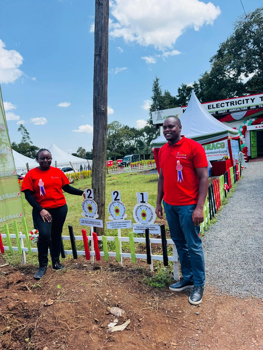 KETRACO1's tweet image. KETRACO DOMINATES THE KAKAMEGA ASK SHOW 2025!
Power. Innovation. Impact. That’s what KETRACO brought to the arena — and the judges took notice!
Top Honours:
- Branch Chairman’s Commendation Trophy
- Best Energy Services & Conservation Sector Stand
- Best National Government…