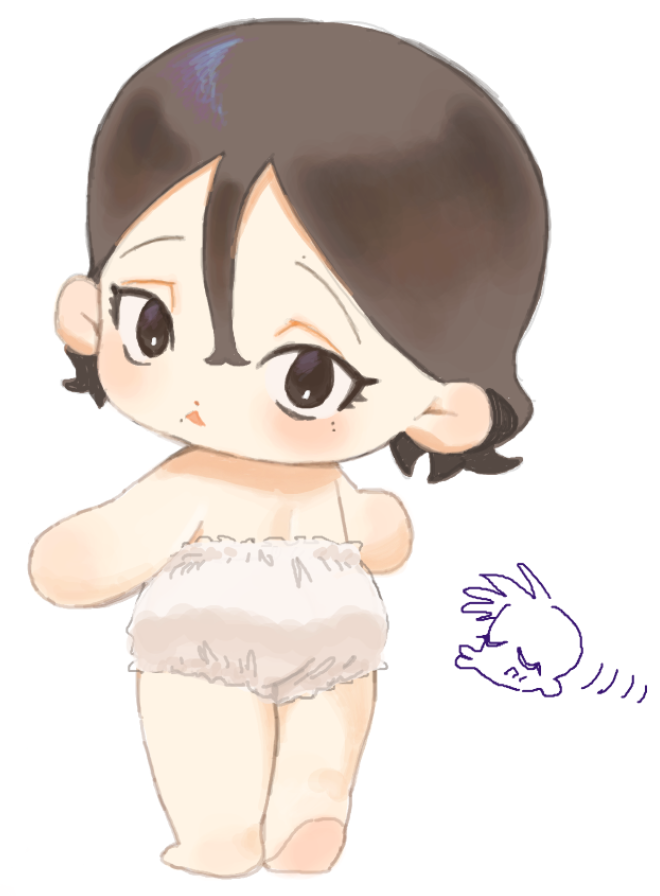 「絵チャ!」|まろまゆのイラスト