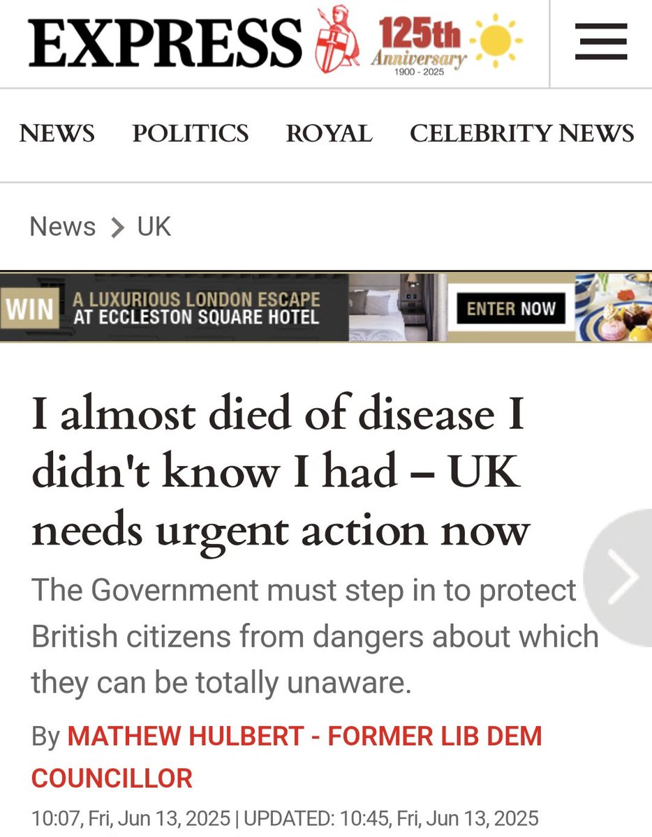 Mathew Hulbert πΆοΈ π³οΈβπ πͺπΊ βοΈ (@mathewhulbert) on Twitter photo π¨ READ: In my latest article for the <a href="/Daily_Express/">Daily Express</a> I write about almost dying in March from the Type 2 diabetes I didn't know I had and why the government must act to reduce the sugar in so many food and drink items.
express.co.uk/news/uk/206818β¦ π¨ READ: In my latest article for the <a href="/Daily_Express/">Daily Express</a> I write about almost dying in March from the Type 2 diabetes I didn't know I had and why the government must act to reduce the sugar in so many food and drink items.
express.co.uk/news/uk/206818β¦