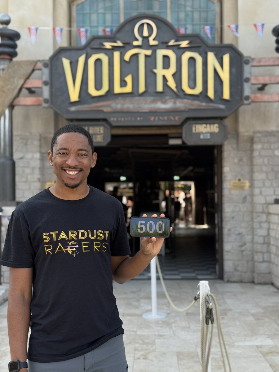 Currently on a coaster trip, and hit Voltron as my 500th coaster. First visit to Europa park and I was blown away!