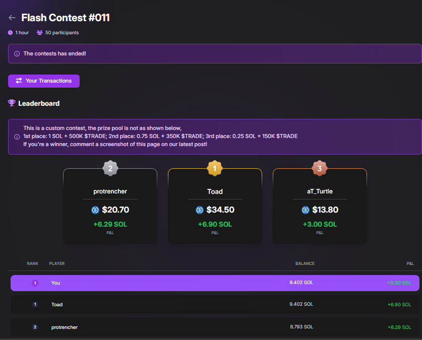TToady (@ttoady_) on Twitter photo Ty <a href="/tradeflowdotfun/">TradeFlow.fun</a> for the contest win! Huge W was really fun, can't wait to see more!! Appreciate the prize so much and gg to everyone! Ty <a href="/tradeflowdotfun/">TradeFlow.fun</a> for the contest win! Huge W was really fun, can't wait to see more!! Appreciate the prize so much and gg to everyone!