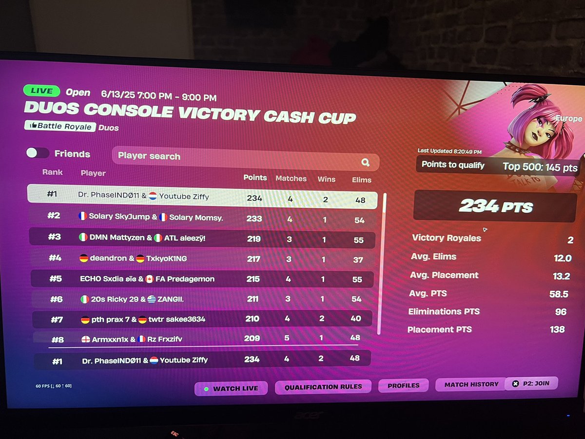 Prob early qual eu ccc