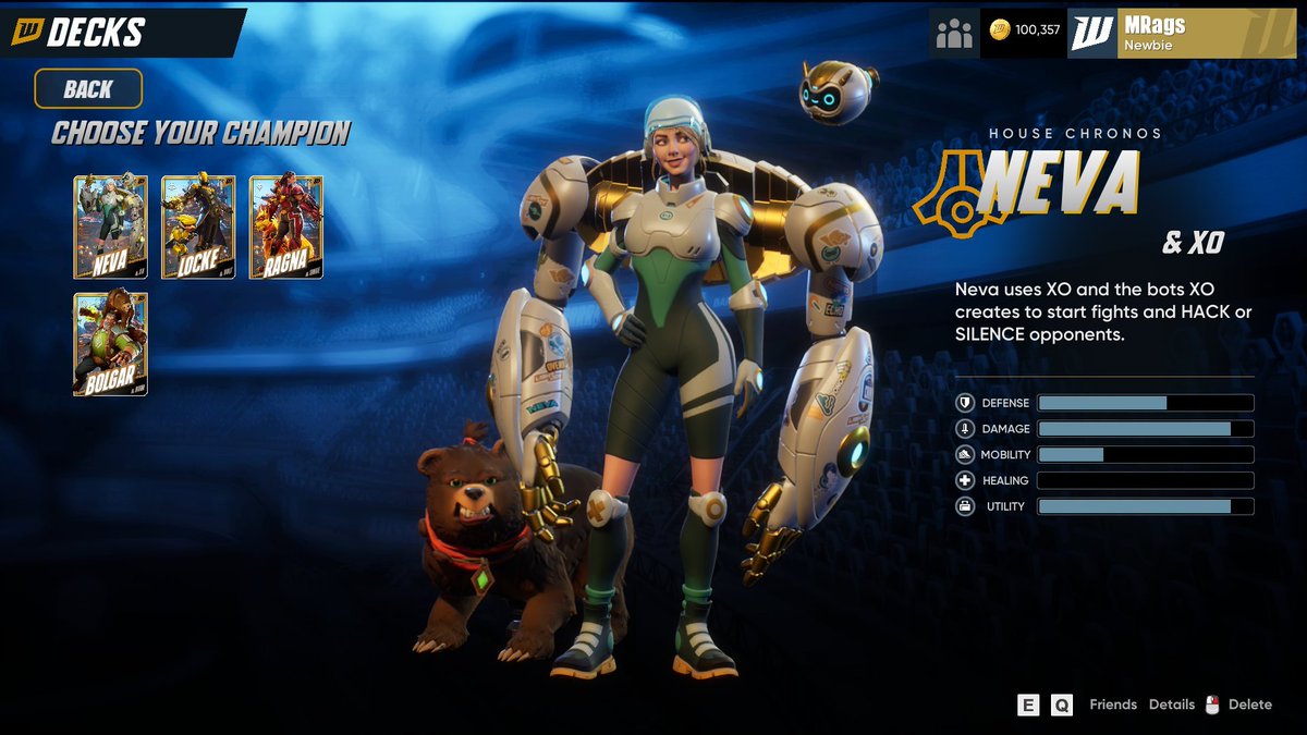 ‼  Neva Alpha 4 Patch Note Changes

Movement speed changed from 1100 → 925

Jump Ability ➡️ Press the jump button to jump in the air

Movement Ability ➡️ Neva breaks her Suit, dashing in any chosen direction. Cleanses slows on activation

Solo Suit Movement Ability ➡️ Neva