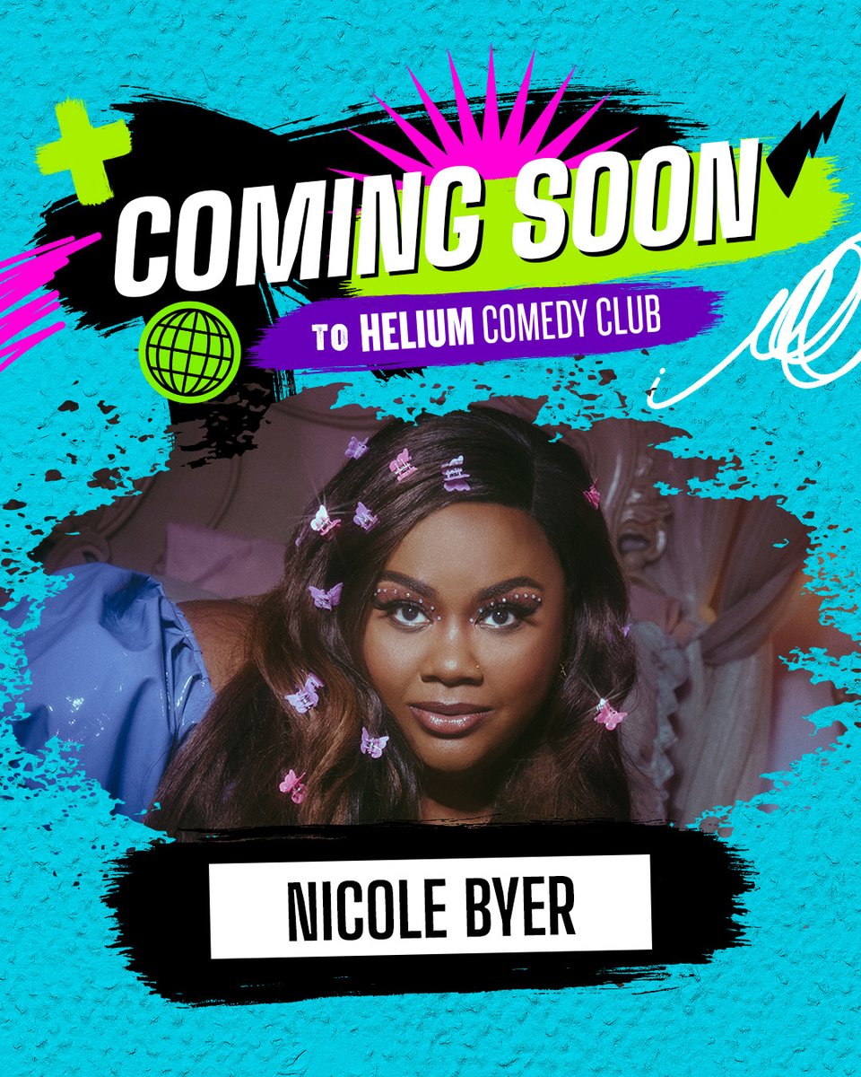 Helium Comedy PDX (@heliumcomedypdx) on Twitter photo From "Nailed It!" + the "Why Won't You Date Me?" Podcast, <a href="/nicolebyer/">Nicole Byer aka peppa pig slut</a> is coming to Helium!
🎟️ June 19 - 21 🎟️
Get tickets now: bit.ly/3Euv1ZS From "Nailed It!" + the "Why Won't You Date Me?" Podcast, <a href="/nicolebyer/">Nicole Byer aka peppa pig slut</a> is coming to Helium!
🎟️ June 19 - 21 🎟️
Get tickets now: bit.ly/3Euv1ZS