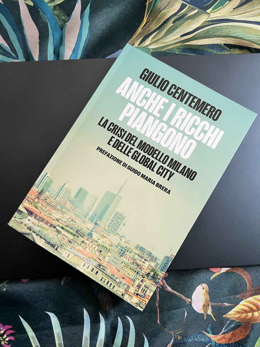 Giulio Centemero (@giuliocentemero) on Twitter photo Dal 20 giugno in libreria potrete trovare la mia nuova fatica letteraria: “ANCHE I RICCHI PIANGONO - la crisi del modello Milano e delle global city”. La prefazione è di <a href="/GuidoBrera/">Guido Brera</a> e l’editore è <a href="/BaldiniCastoldi/">Baldini+Castoldi</a>. Attendo commenti! #globalcity #milano #books #gentrification Dal 20 giugno in libreria potrete trovare la mia nuova fatica letteraria: “ANCHE I RICCHI PIANGONO - la crisi del modello Milano e delle global city”. La prefazione è di <a href="/GuidoBrera/">Guido Brera</a> e l’editore è <a href="/BaldiniCastoldi/">Baldini+Castoldi</a>. Attendo commenti! #globalcity #milano #books #gentrification