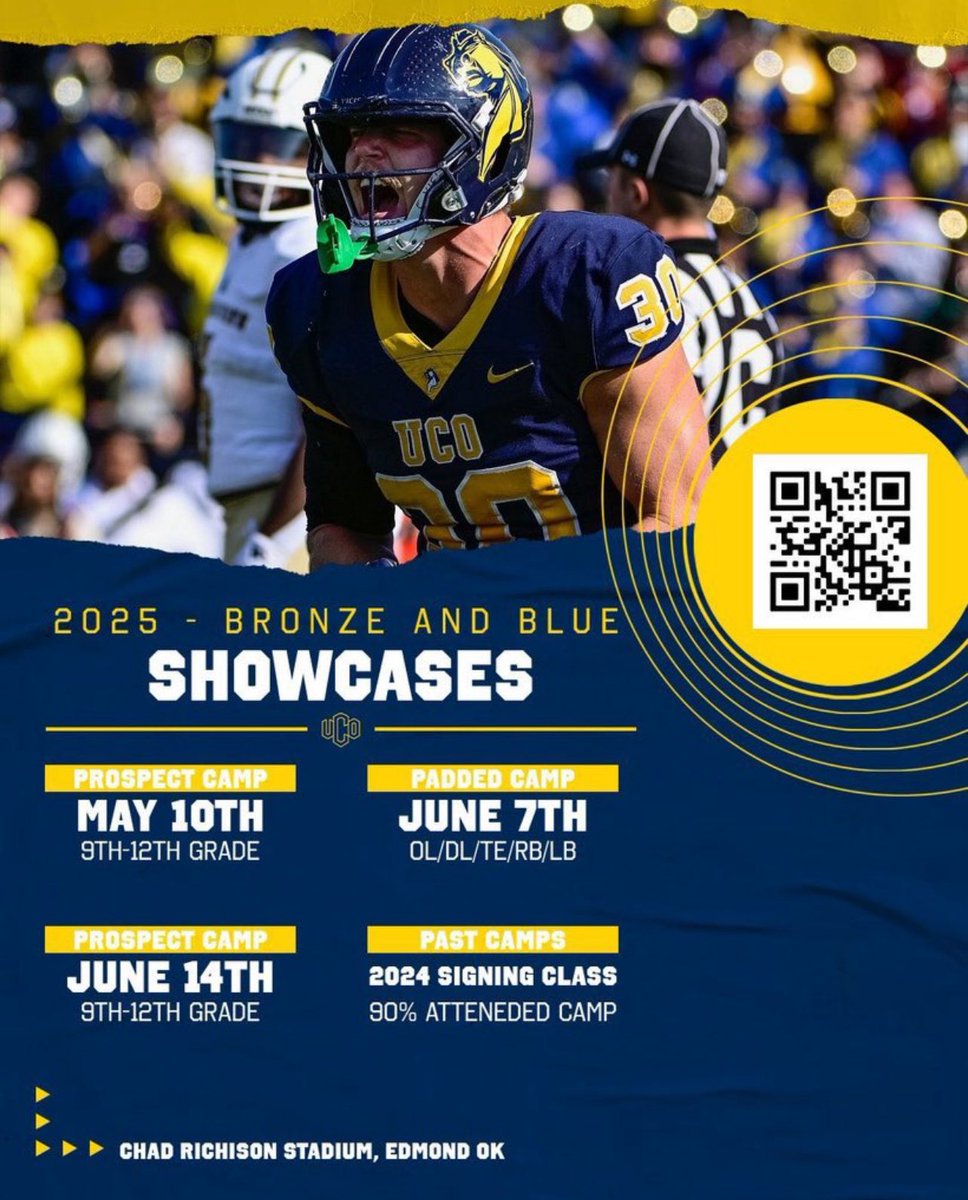 Coach_Swanson1's tweet image. Last camp in Edmond, OK! Come compete and earn your spot!
#RollChos