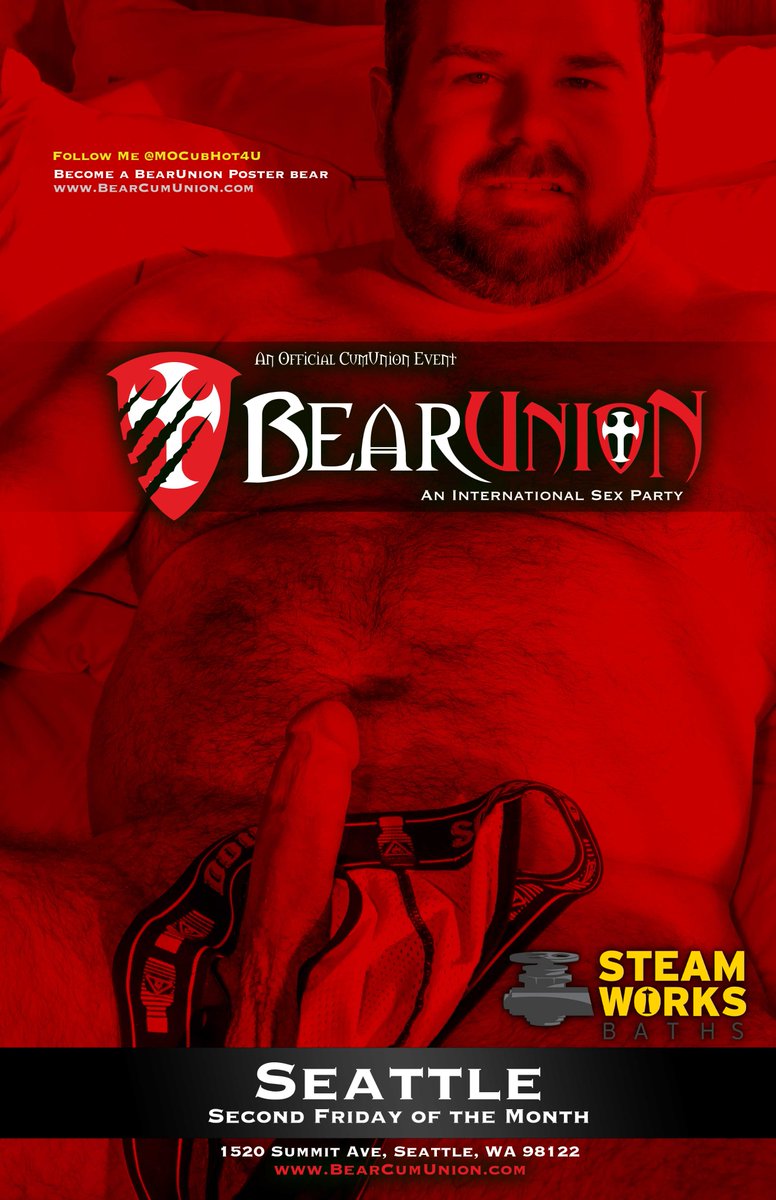 BearUnion (@bearunion) on Twitter photo TONIGHT! Seattle!
<a href="/SteamworksSEA/">Steamworks Seattle</a>
8p - 4a! bearcumunion.com/seattle
Who's helping clean up <a href="/MOCubHot4U/">Corbin Sautereau</a>? TONIGHT! Seattle!
<a href="/SteamworksSEA/">Steamworks Seattle</a>
8p - 4a! bearcumunion.com/seattle
Who's helping clean up <a href="/MOCubHot4U/">Corbin Sautereau</a>?