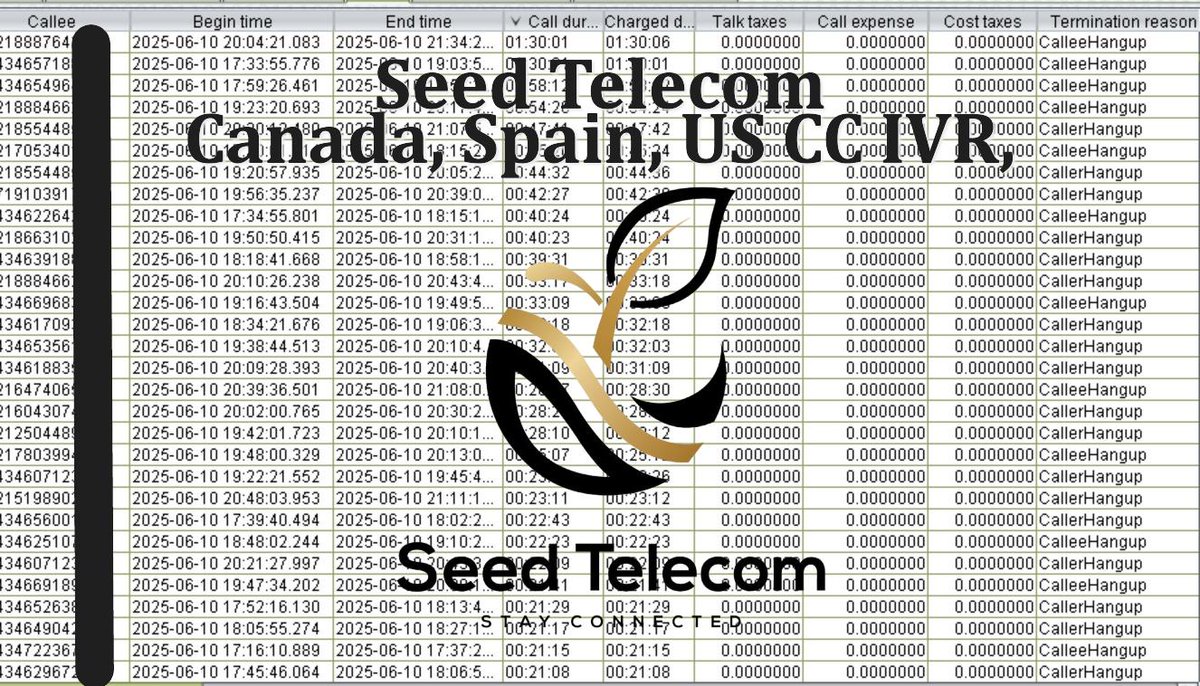 seedtelecomorg's tweet image. 📞🌍 Stay Connected with Seed Telecom!

Visit 🔗 seedtelecom.org and experience telecom services that grow with you.

Seed Telecom — Stay Connected. Stay Empowered. 🌱💻📶

#SeedTelecomSolutions #GlobalVoiceRoutes