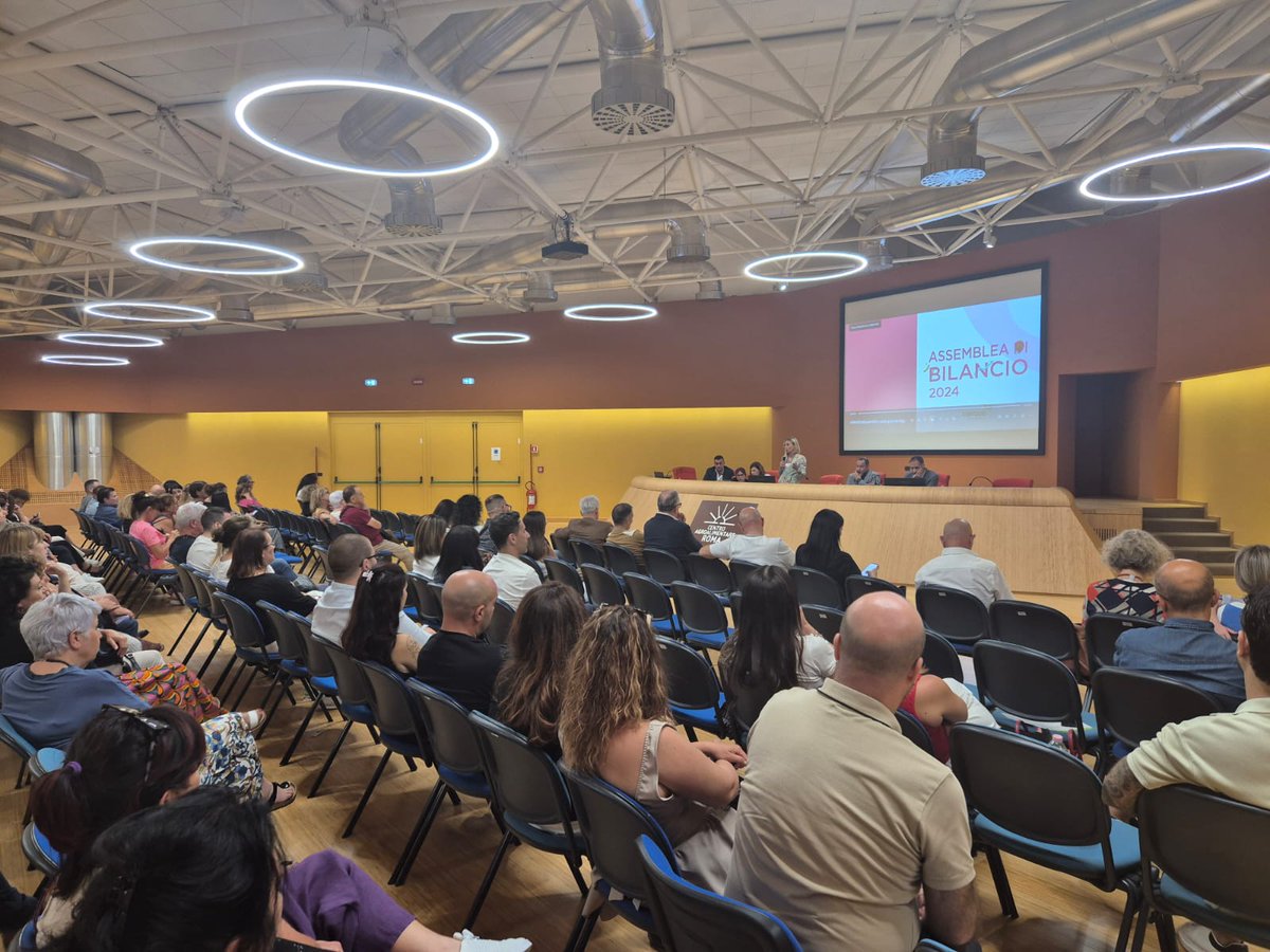 A Guidonia Montecelio, in provincia di Roma, la sesta Assemblea di #Bilancio2024 della nostra impresa cooperativa. 

Grazie a tutte le socie e a tutti i soci dell’Area Centro Sud per la partecipazione 😊