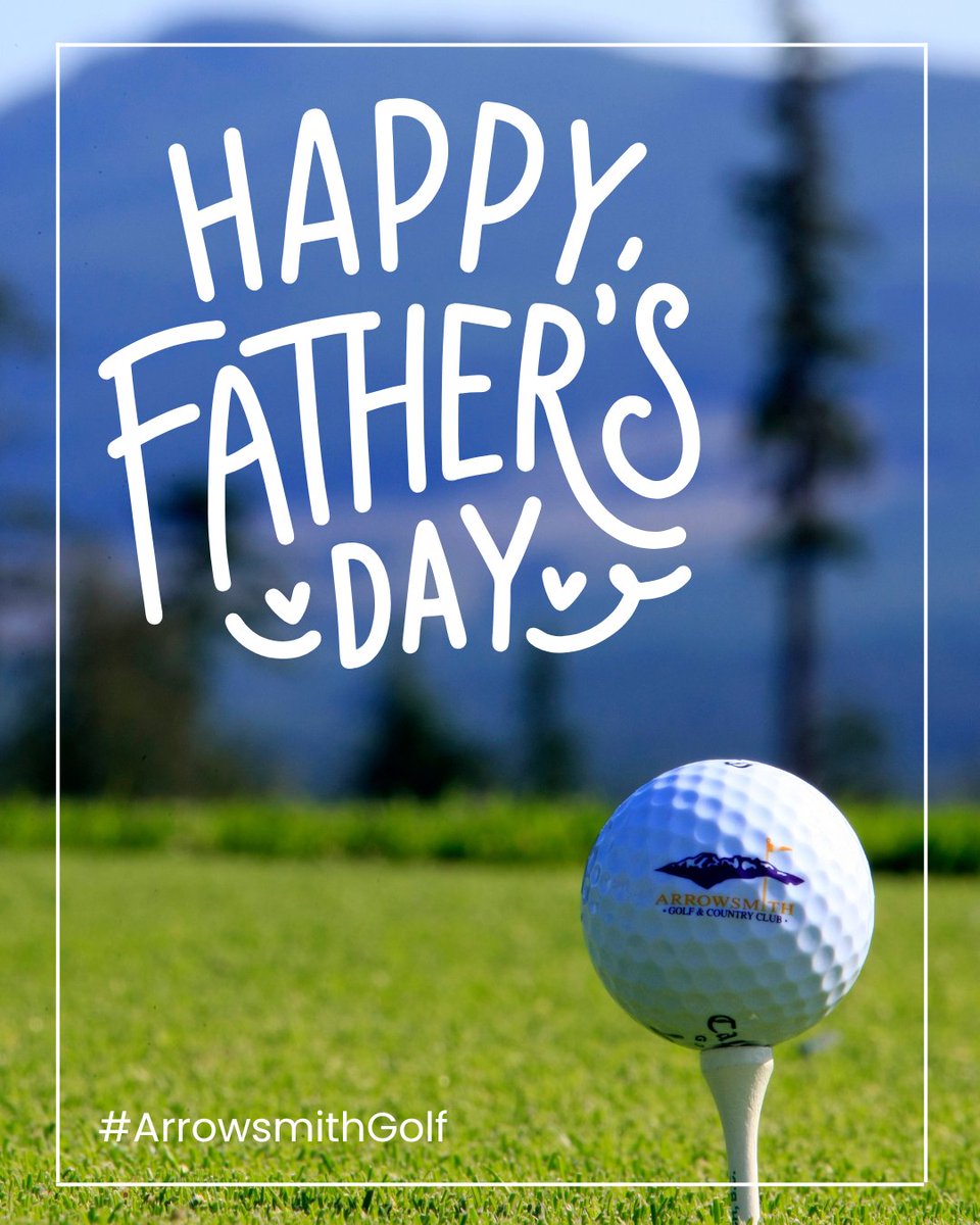 Happy Father's Day!

#ArrowsmithGolf