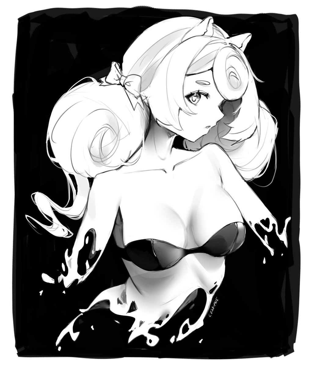 ceskyne's tweet image. Saachi of the Void 🖤#saachillust