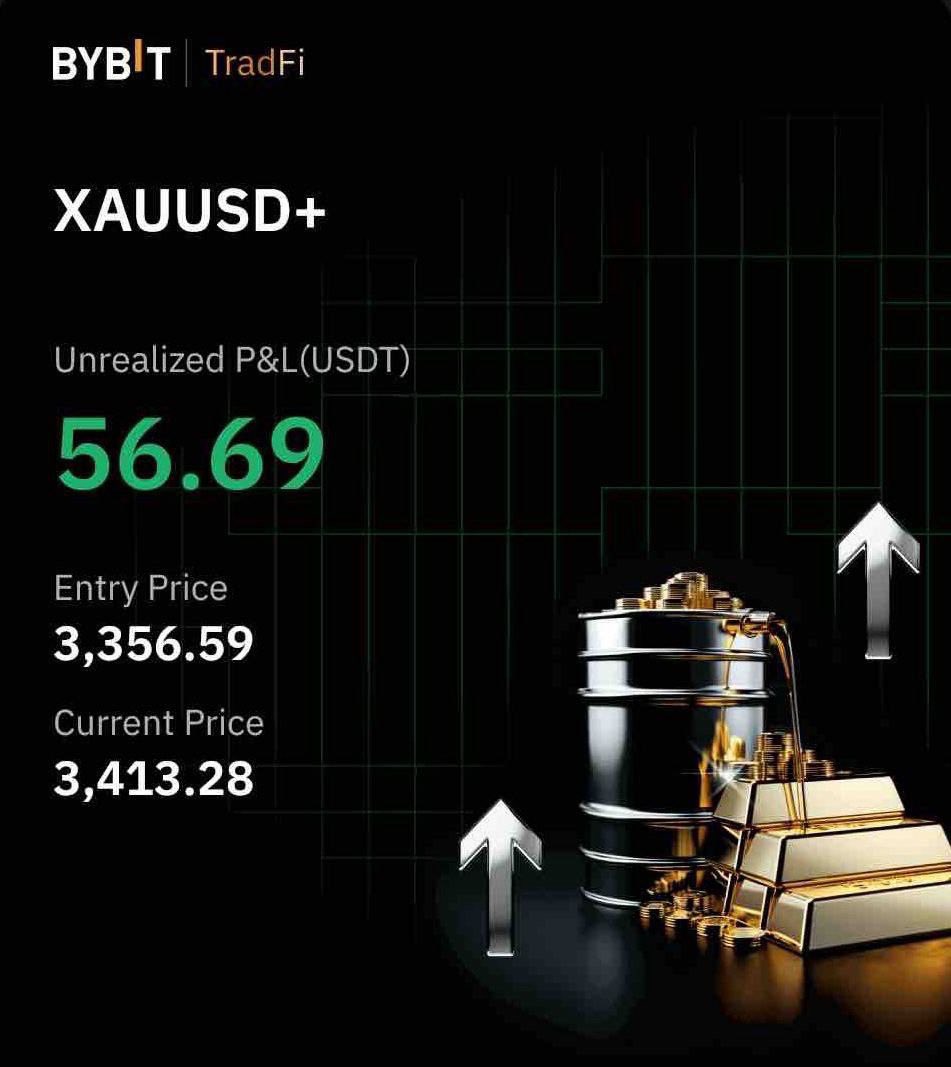 Cash₿ro🔥 (@cryptobro100x) on Twitter photo Tested the new TradFi feature on Bybit — smooth, fast, and perfect for Crypto Enthusiasts who want to trade gold & stocks like $TSLA without leaving the platform.
📈 Swapped between $XAUUSD+ & $TSLA in seconds. PnL in USDT. Clean UI.
announcements.bybit-global.com/article/-beta-…
Bybit bridging Tested the new TradFi feature on Bybit — smooth, fast, and perfect for Crypto Enthusiasts who want to trade gold & stocks like $TSLA without leaving the platform.
📈 Swapped between $XAUUSD+ & $TSLA in seconds. PnL in USDT. Clean UI.
announcements.bybit-global.com/article/-beta-…
Bybit bridging