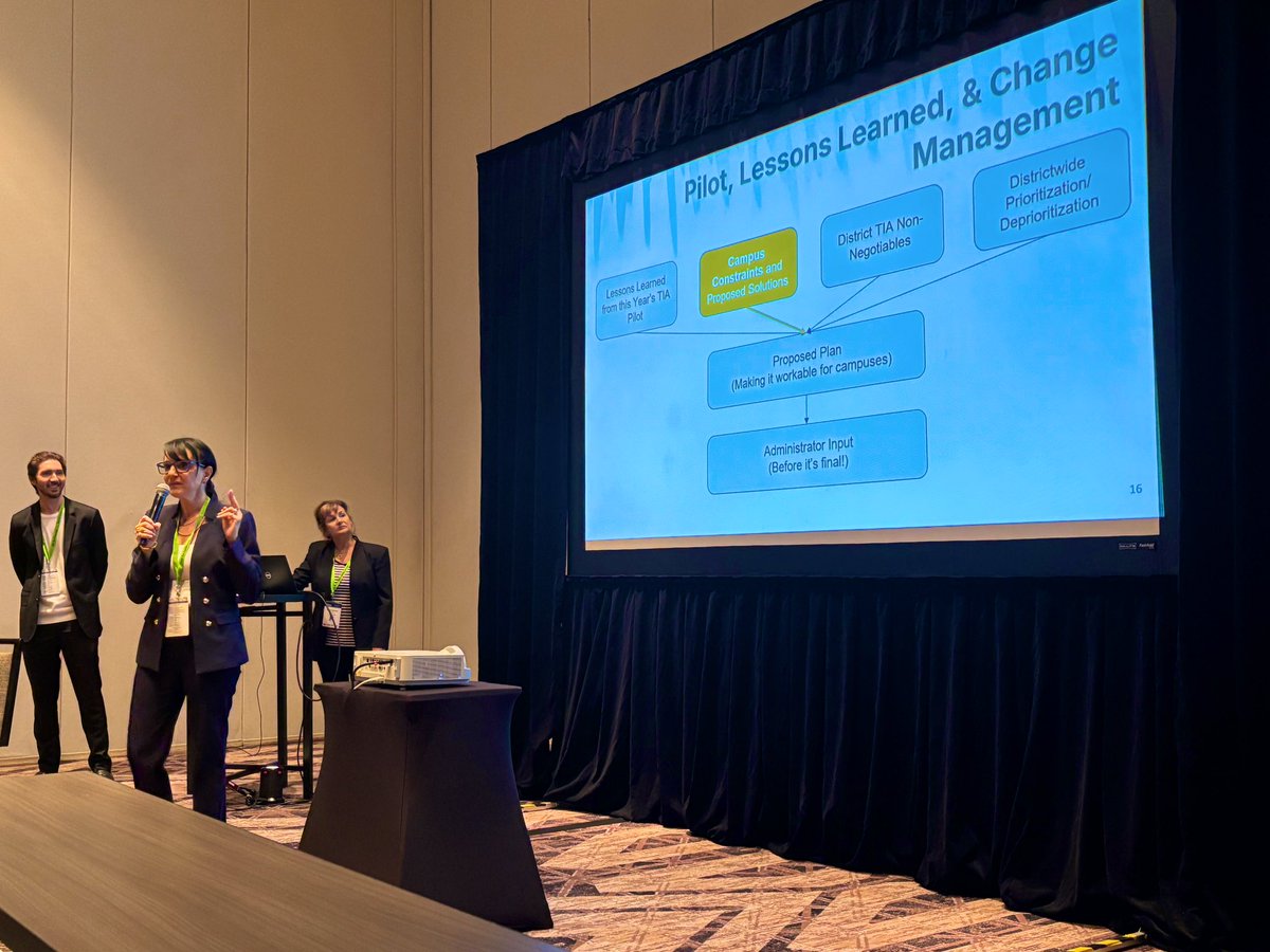 Although I couldn’t be there in person, I heard phenomenal things about the Alief team’s presentation at TASA! Dr. Mays, Dr. Amine, &amp; team led with clarity, strategy, and heart—highlighting the systems, data, and innovation that define our district.

Proud to be part of a team