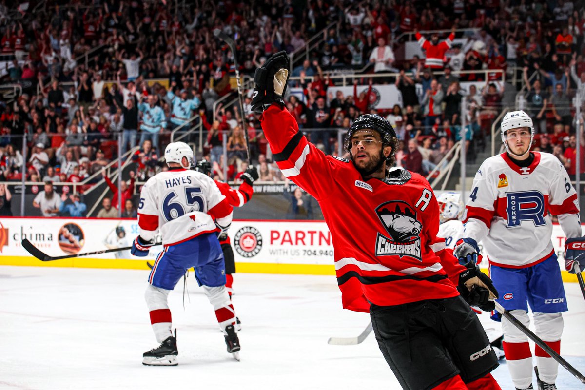 We’re expecting a JAM-PACKED Coliseum tonight - plan on getting here early to make sure you get in and don’t miss any of the action!

Tailgate party out front starts at 5, doors to the building will open at 5:30!

charlottecheckers.com/playoff-inform…