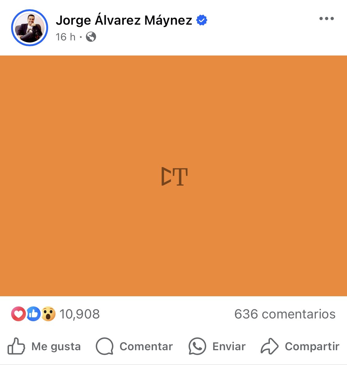 Esto cabron debió de ser el presidente de México, cada día me quedan menos dudas