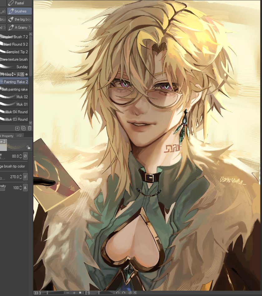 U29sYWNl_'s tweet image. cleaned up this shit that i made on my phone like a year ago #hsr #hsrtwt #aventurine