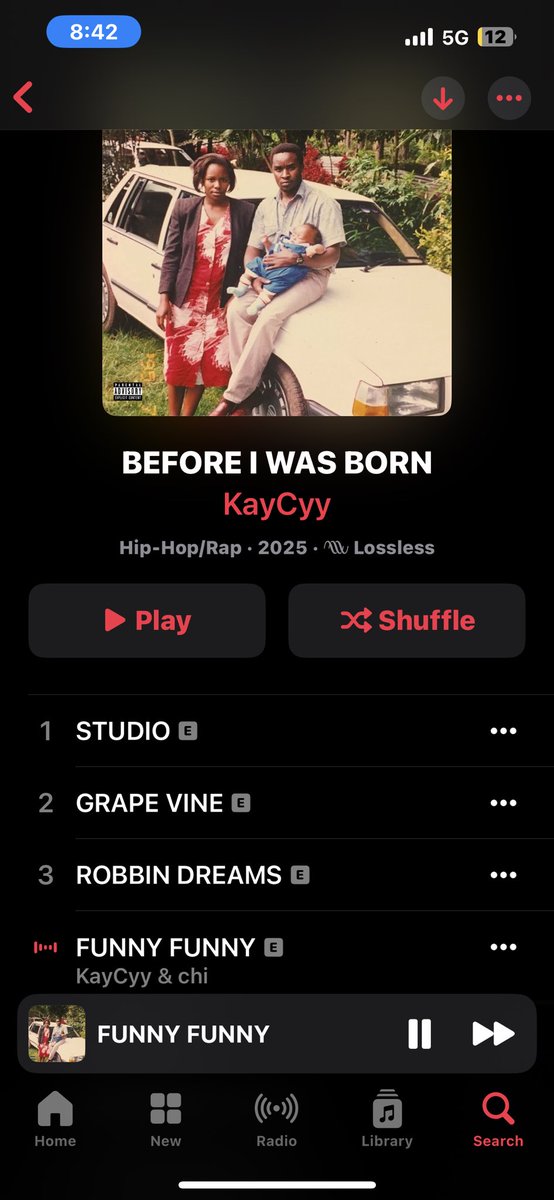 OUT NOWR ALL PLATFORMS 

“BEFORE I WAS BORN “ 

KAYCYY 

2ND ALBM IN 2025 ..