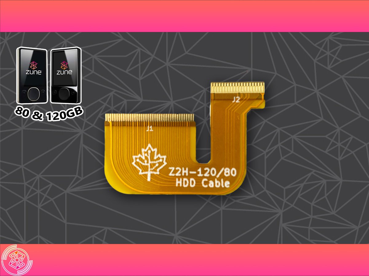 OfficialZunity's tweet image. Our aftermarket replacement ZIF cables (for Zune 80 &amp;amp;120 devices) are back in stock.
Now available in 1-, 5-, 10-, and 30-ct lots.
Bulk pricing is available. Message us if you need larger quantities.
We're also working on sourcing aftermarket replacement ZIF cables for Zune 30s!