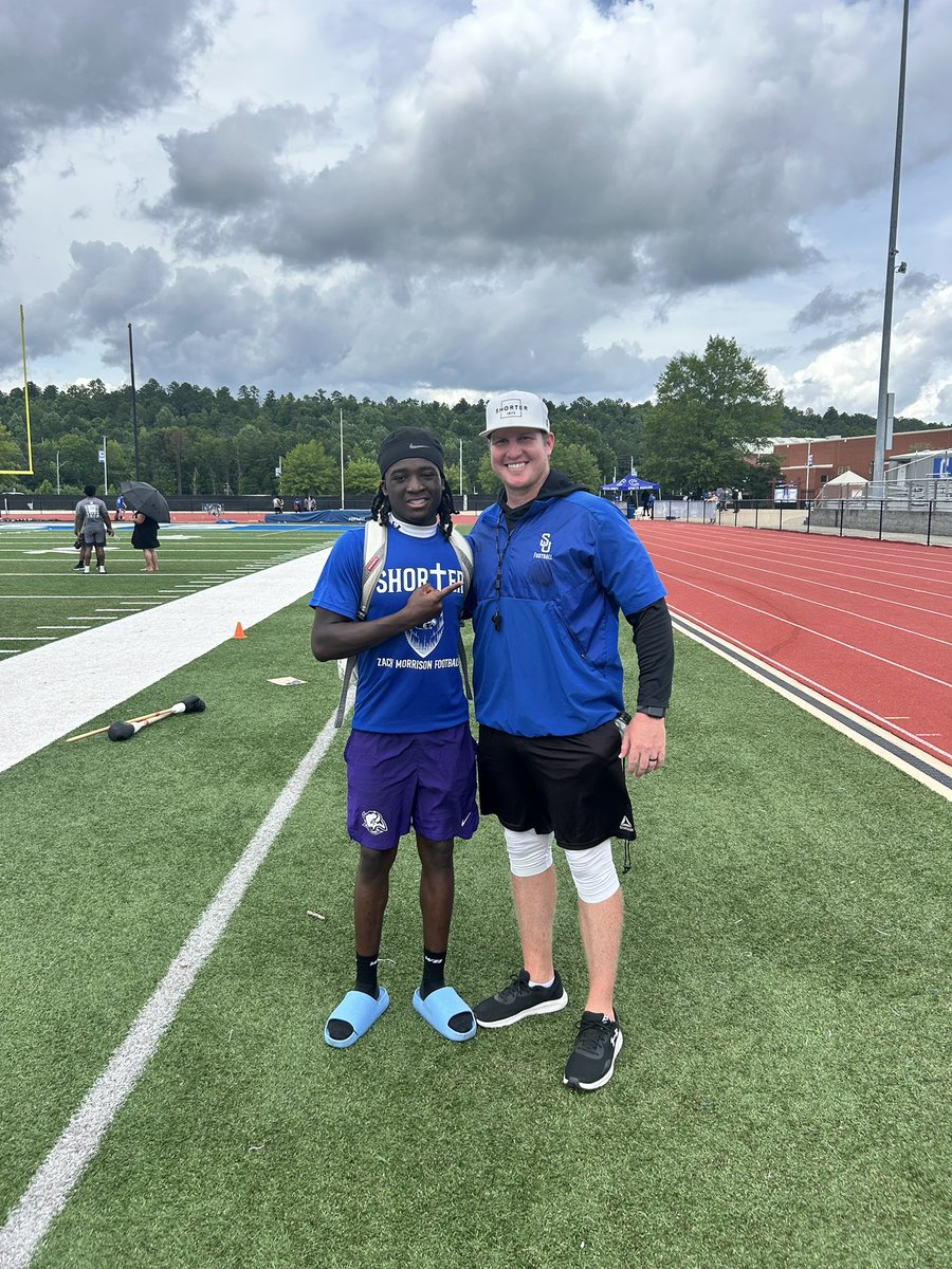 KejuanLamb2's tweet image. After a great camp and a great talk with @CoachDietlSU @LaneKnost I’m blessed to receive an offer from @shorteruniv @CoachWarren23 @AHParkerFootba1 @mcgavin_conner @CoachL__