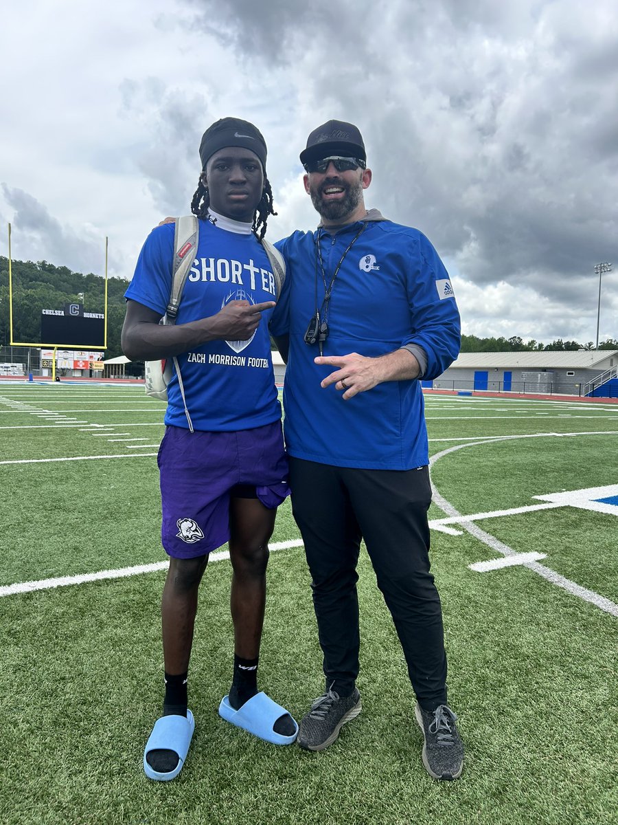 KejuanLamb2's tweet image. After a great camp and a great talk with @CoachDietlSU @LaneKnost I’m blessed to receive an offer from @shorteruniv @CoachWarren23 @AHParkerFootba1 @mcgavin_conner @CoachL__