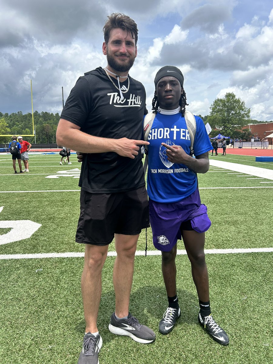 KejuanLamb2's tweet image. After a great camp and a great talk with @CoachDietlSU @LaneKnost I’m blessed to receive an offer from @shorteruniv @CoachWarren23 @AHParkerFootba1 @mcgavin_conner @CoachL__