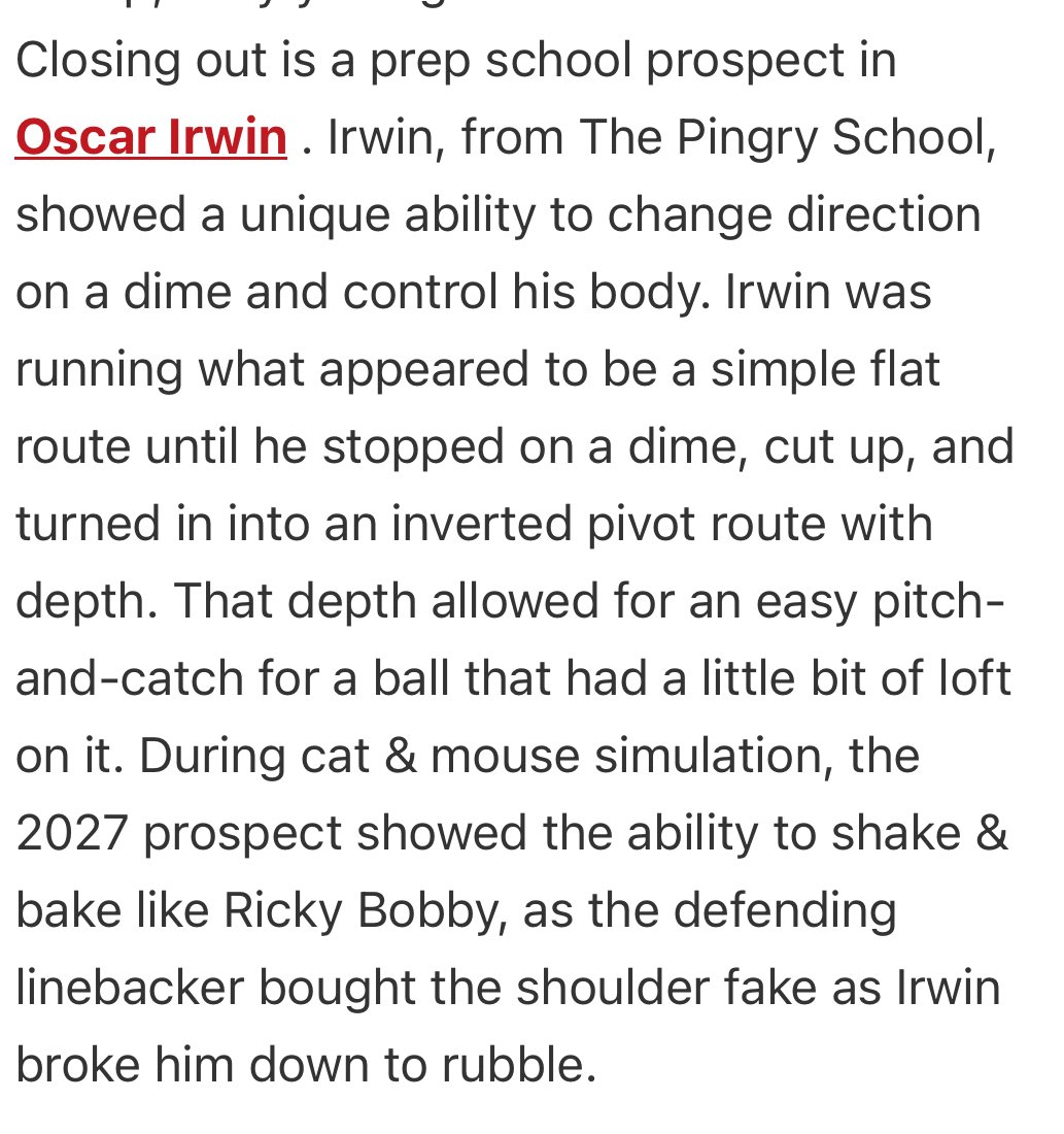 Oscar Irwin (@oscar_irwin30) on Twitter photo Thank you for the recognition <a href="/BrendanScoutsNJ/">Coach Brendan</a> <a href="/ArthurJPassaro/">Coach AJ Passaro</a> <a href="/Big_Blue_FB/">Pingry Big Blue Football</a> <a href="/ScoutNickP/">Coach Nick Pennisi</a> <a href="/PrepRedzoneNJ/">Prep Redzone New Jersey</a> Thank you for the recognition <a href="/BrendanScoutsNJ/">Coach Brendan</a> <a href="/ArthurJPassaro/">Coach AJ Passaro</a> <a href="/Big_Blue_FB/">Pingry Big Blue Football</a> <a href="/ScoutNickP/">Coach Nick Pennisi</a> <a href="/PrepRedzoneNJ/">Prep Redzone New Jersey</a>