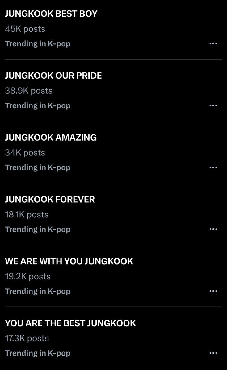 agustd2013_7's tweet photo. again and again 

JUNGKOOK OUR PRIDE
JUNGKOOK AMAZING 
JUNGKOOK FOREVER 
WE ARE WITH YOU JUNGKOOK 
YOU ARE THE BEST JUNGKOOK https://t.co/GTUIKMNe2A