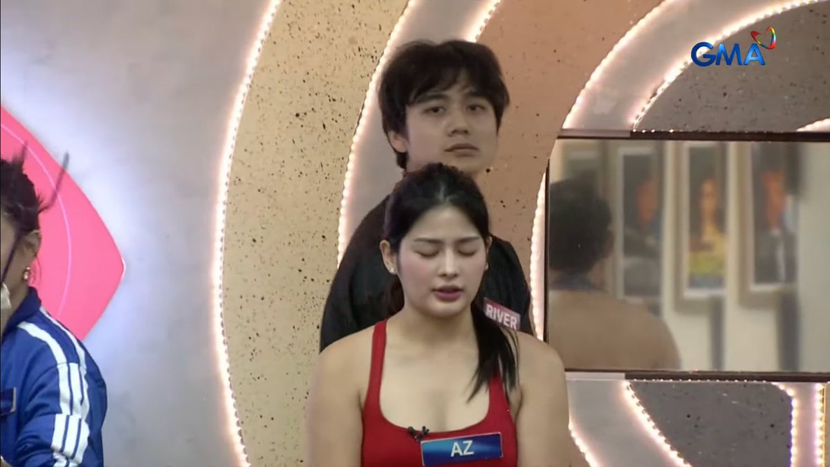 MidnightBoy21's tweet image. Si Az, lagi na lang tinatawanan kasi daw bumubulong habang nagdadasal pero totoo lang, that&apos;s how faithful she is. Lahat ng gawa niya sinasamahan ng dasal.

Now look, they won one of the most meaningful task 🥹
This Selfless Duo -IPASOK SA BIG 4
BBS AZVER

 #PBBCollabCharityTask