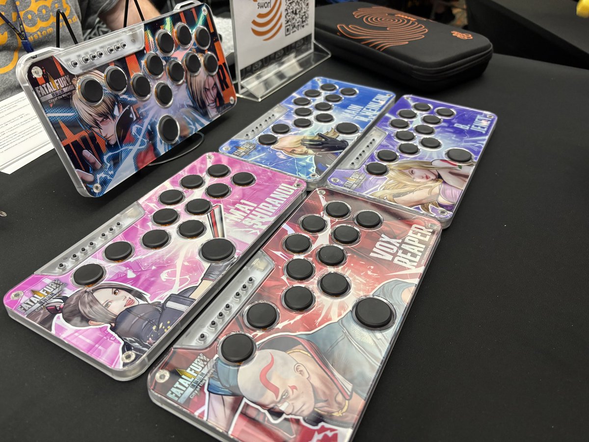 We’re here at #CEO2025! We’ll be running all kinds of SWORL demos all weekend, and also have some of our <a href="/FATALFURY_PR/">FATAL FURY: City of the Wolves</a> Official MICROs. 

VERY limited stock for the event. Grab one before they’re gone!