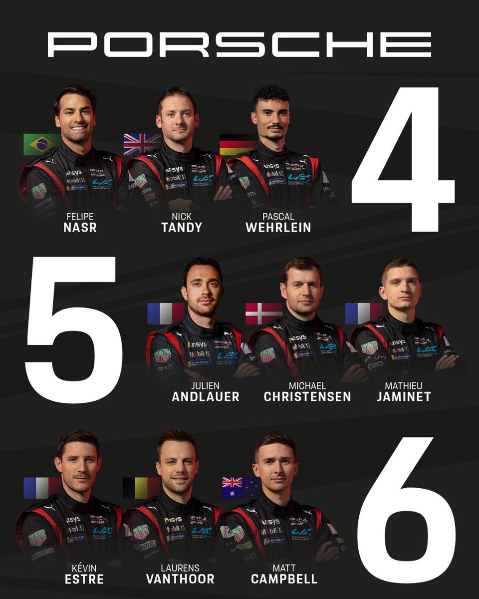 Porsche Penske Motorsport is ready for the ultimate test: the 24 Hours of Le Mans. #Porsche is chasing its 20th overall win, while Team Penske eyes its first-ever Le Mans victory. Don’t miss the action; US fans can watch the full race live on MAX starting at 9 AM ET on June 14th.