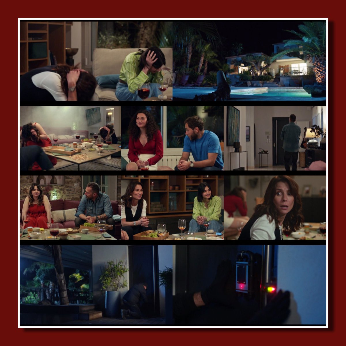 Comediensde_DNA's tweet photo. #Nocif⚠️
Un homme s’est introduit chez les Perraud, alors que Martin, Nordine et Manon sont à l’intérieur pour un apéro avec Maud et Camille… à l’extérieur, l’orage gronde, https://t.co/2uQikCgpD9