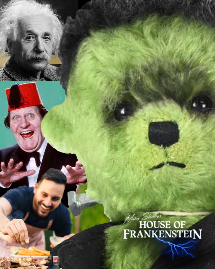 IT'S BUILD-A-DAD DAY!
If you could stitch together the perfect dad this Father's Day, what parts would you choose? 
Brain of a scientist?
Heart of a teddy bear?
Humour of a stand-up comic?
Grill skills of a BBQ master?

Open until 5.30pm today!
#HouseOfFrankenstein