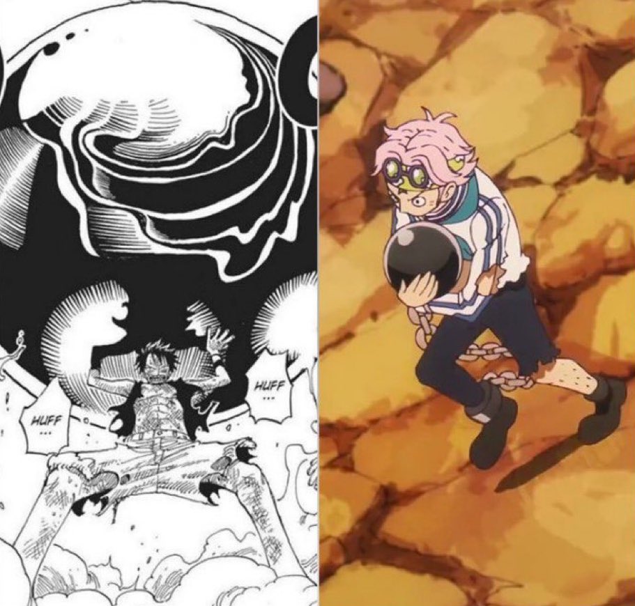 Koby fans actually thinking he’s on the same level as Luffy is hilarious 😭